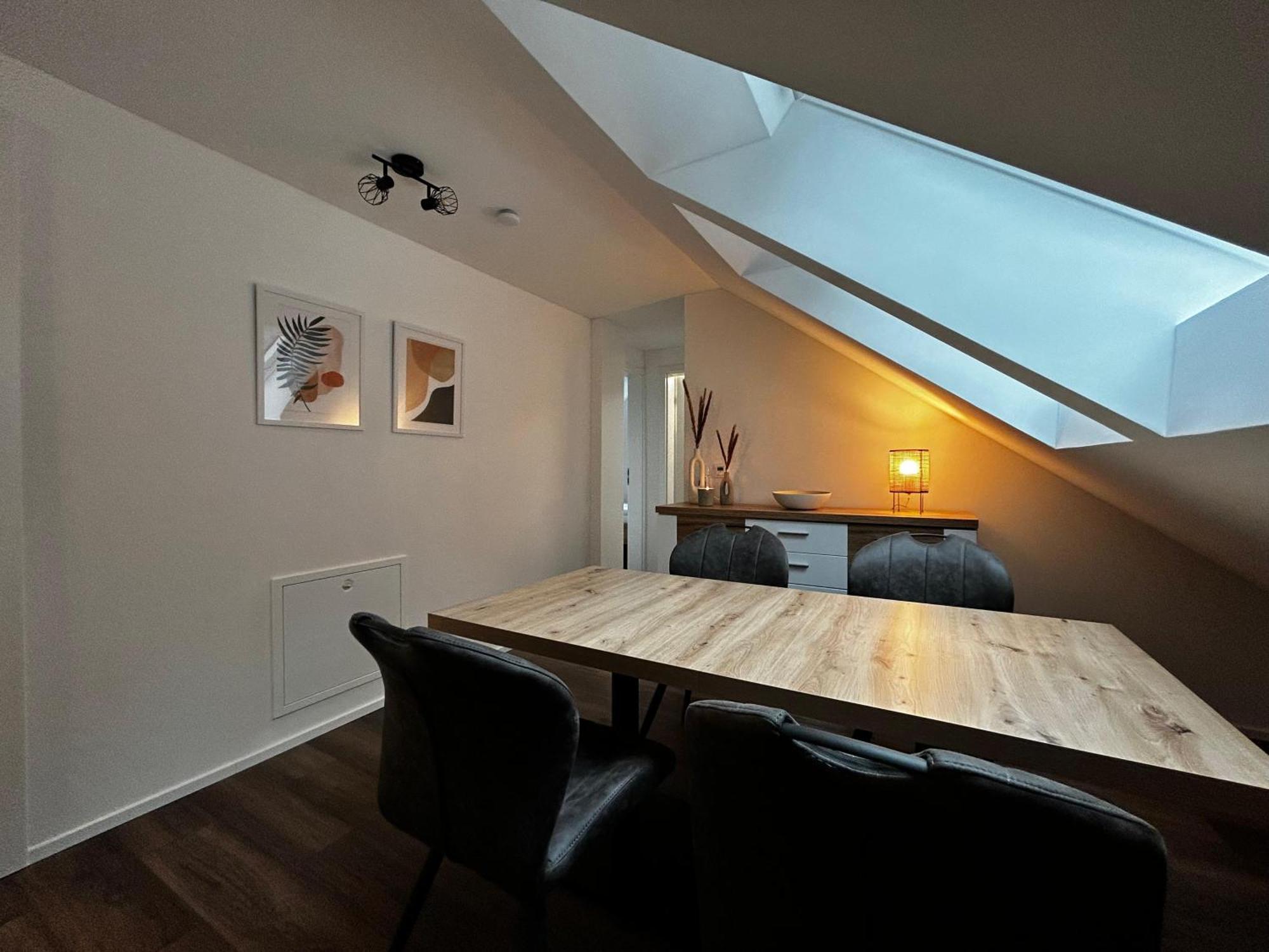 Moderne Ferienwohnung Fuer Familien Im Dachgeschoss Bosau Eksteriør billede